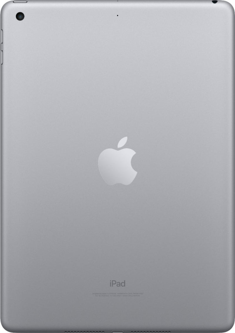 Restored Apple iPad 6 9.7" 32GB Space Gray (Wifi) Bundle: LED Wireless Speaker, Bluetooth Headphones, & Screen Protector (Refurbished)